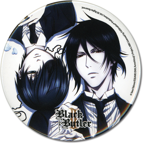 Set Of 2 Kuroshitsuji Black Butler Stickers #B2 Ciel Sebastian Alois Claude