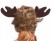 Animal Elk Cute Fluffy Plush Hat with Horns (2)