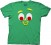 Gumby Face Men Green T-shirt (1)