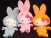 Hello Kitty bunny DX plush (Set/3) (1)