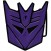 Transformers Decepticon Belt Buckle (Purple) (1)