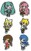 Hatsune Miku All Vocaloid Pin Set (1)