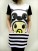 Products Bros. Rinne with Panda Hat Girl One Piece Top (2)