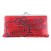 Hello Kitty Dazzled Kiss Lock Long Red Wallet (1)