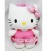 Hello Kitty Bling Bling Pink(Sequin Skirt) Dress Plush Backpack (1)