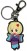 Blue Exorcist Shiemi PVC Keychain (1)