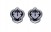 Black Butler Sebastian Watch Emblem Earrings (1)