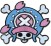 One Piece Chopper Skull Icon Patch (1)