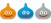 Dragon Quest Slime Humidifier Set of 3 (1)