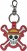 One Piece Luffy Skull PU Keychain (1)
