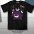Pokemon Gengar In The Shadows Men T-shirt - Black (1)