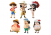One Piece World Collectible STYLE UP Figures Don Quixote Family (Set/6) (1)