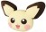 Pokemon I Love Pikachu Big Face Cushion Pichu (1)