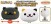 Neko Atsume Cat Collect Big Face Type Black and White Cat DX Plush (Set/2) (1)