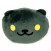 Neko Atsume Cat Collect Big Face Type Black and White Cat DX Plush (Set/2) (2)