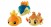 Banpresto Pokemon Kororin Friends - Lying Down Chimchar/Torchic/Cyndaquil Fire Types Plush (Set of 3) (1)