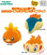 Banpresto Pokemon Kororin Friends - Lying Down Chimchar/Torchic/Cyndaquil Fire Types Plush (Set of 3) (2)