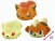 Banpresto Pokemon Pocket Monster Friends Stuffed Growlithe, Vulpix, and Ninetails Set of 3 (2)