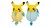 Banpresto Pokemon Pikachu in Leafeon and Glaceon Sleeping Bag Plush 24cm (Set of 2) (1)
