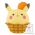 Pokemon 38cm Pikachu Ice Cream plush (1)