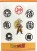 Symbol and Goku SS3 Dragon Ball Z SD Sticker Set (1)