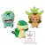 Pokemon Sun & Moon Bulbasaur, Snivy, & Chespin 13cm Plush (set/3) (1)