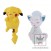 Pokemon Sun & Moon Pikachu and Alolan Vulpix 30cm Plush (set/2) (1)