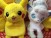 Pokemon Sun & Moon Large Plush - Pikachu & Alolan Vulpix (28cm tall) (2)