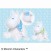 Moomin XL 42cm Fluffy Plush (Muffler Version) set/2 (1)