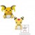 Pokemon Sun & Moon Raichu & Ampharos 25cm Plush (set/2) (1)