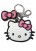 Hello Kitty - Hello Kitty Head and Bow PVC Keychain (1)