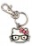 Hello Kitty - Hello Kitty With Eyeglasses Enamel Metal Keychain (1)