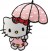 Hello Kitty - Hello Kitty 06 Umbrella Patch (1)