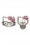Hello Kitty - Kitty Head And Light Bulb Pin Set (1)