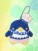 Sanrio Characters - Gingham Cafeteria 8cm Keychain Plush - Tuxedosam (1)