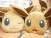 Pokemon Life with Eevee 35cm Huge Eevee Face Cushion set/2 (2)