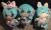 Hatsune Miku - Spring Image Plush Doll Stuffed Toy Mascot 11cm (set/3) (2)