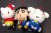 Sanrio Hello Kitty x Crayon Shin-chan 9cm Stuffed Plush Mascot  (set/3) (3)