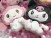 My Melody & Kuromi Urumeme Stuffed 27cm Plush (set/2) (3)