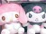 My Melody & Kuromi Urumeme Stuffed 27cm Plush (set/2) (5)