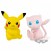 Pokemon Mewtwo Strikes Back Evolution Soft Stuffed Plush 23cm - Pikachu and Mew (set/2) (1)