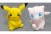 Pokemon Mewtwo Strikes Back Evolution Soft Stuffed Plush 23cm - Pikachu and Mew (set/2) (2)