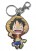 One Piece - Luffy SD PVC Keychain 2.5" (1)
