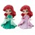 Disney Characters Q Posket - The Little Mermaid Ariel Princess Dress 14cm Figure (set/2) (1)