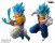 Dragon Ball Super Warriors Battle Retsuden Chapter 5 17cm Premium Figure - Super Saiyan Blue Gogeta and Super Saiyan Blue Vegito (set/2) (1)