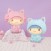 Little Twin Stars Neko Costume Big 30cm Plush (set/2) (1)