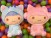 Little Twin Stars Neko Costume Big 30cm Plush (set/2) (2)