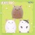 OMochi Zoo Animals 30cm Soft Mochi Plush (set/3) (1)