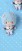 Evangelion Plug Suit Style Mascot Feat. March 8th Vol.1 10cm Plush (Rei Ayanami, Closed Mouth) (1)