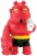 Mike Mignolas's 8" Hellboy Qee Figure (Red) - Limited 1500 (2)